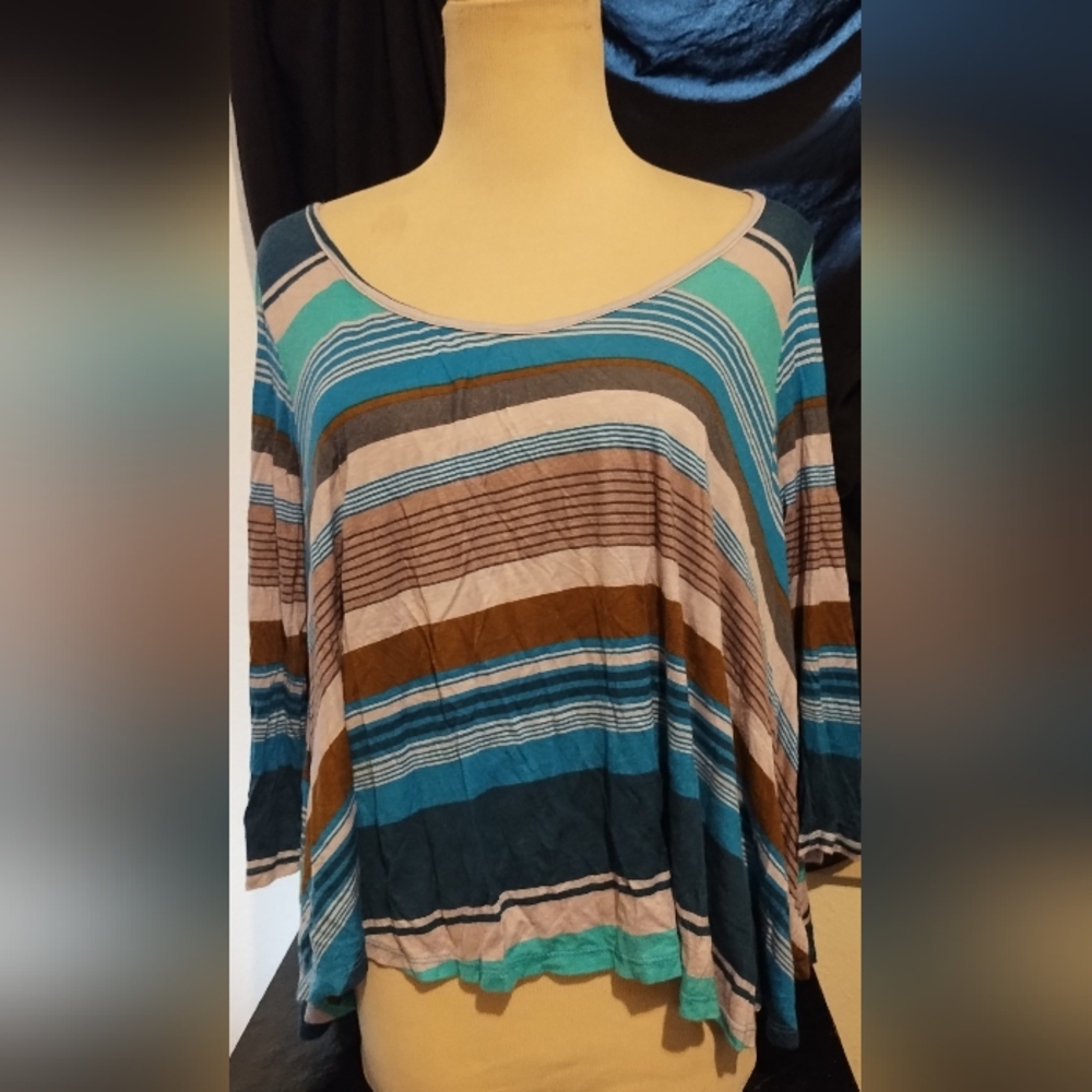 American Rage striped top